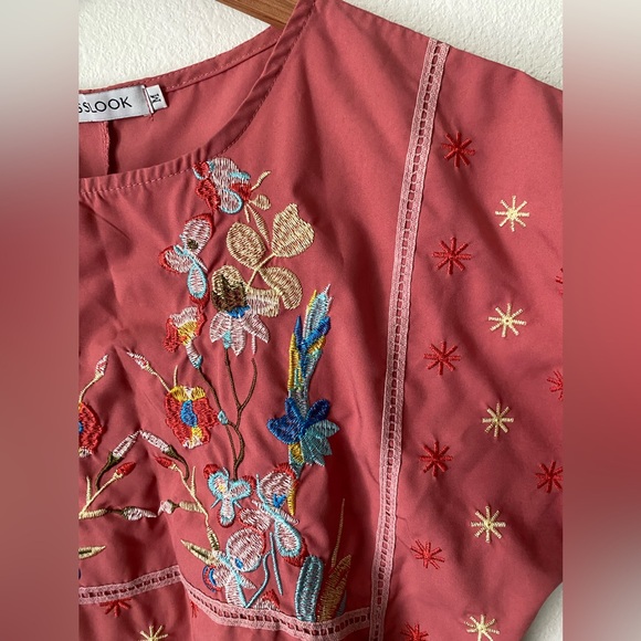 MISSLOOK rouge pink top - Picture 4 of 5